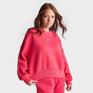 WOMEN'S NIKE SPORTSWEAR PHOENIX FLEECE OVERSIZED CREWNECK SWEATSHIRT